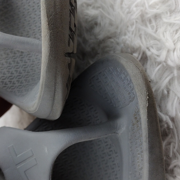 Telic Energy Dolphin Gray Waterproof Thong Slip On Flip Flops - Picture 14 of 16